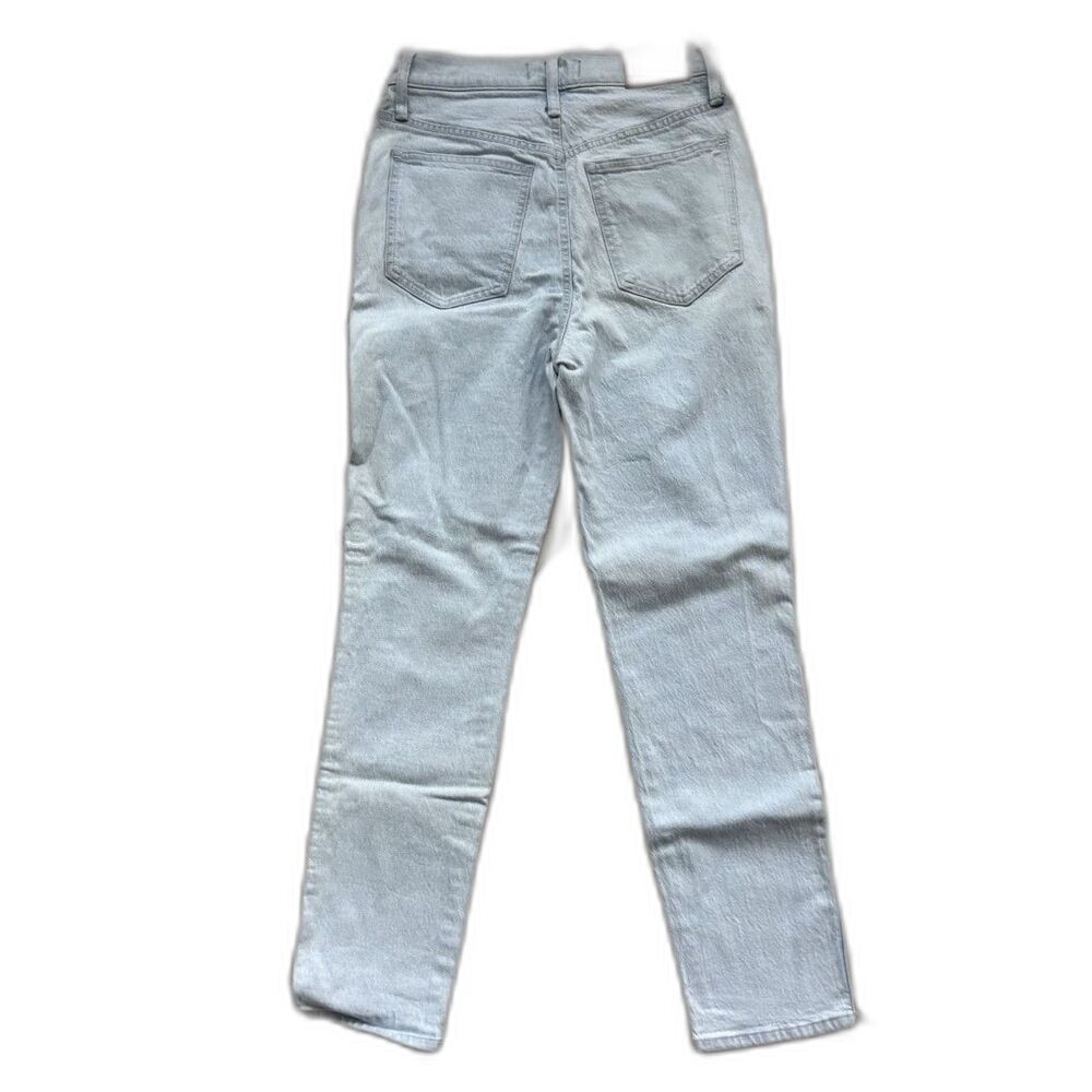 Madewell Perfect Vintage Light Wash Size 26, High-Rise Cropped Wide Leg - Picture 3 of 7